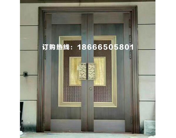 中式高端定制铜门